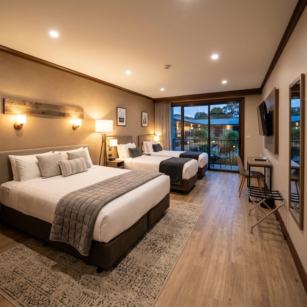 Queen and One Single Room